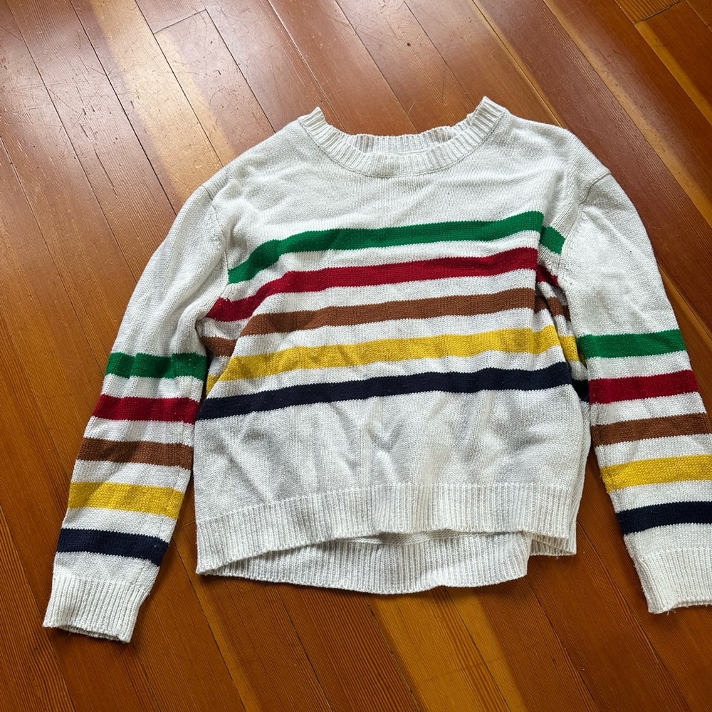 striped sweater